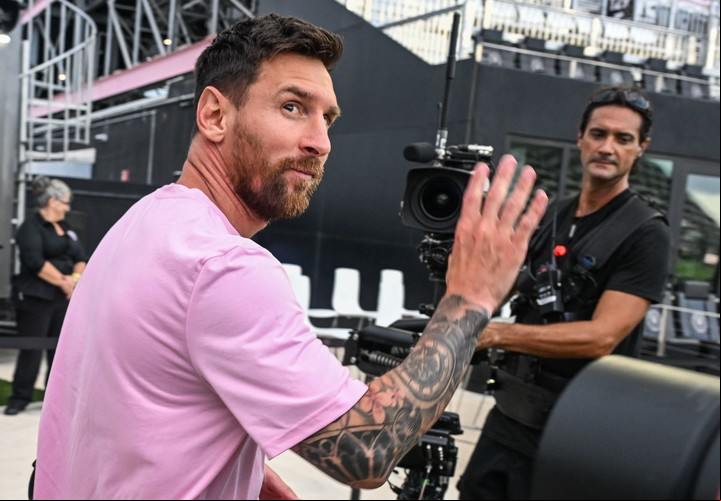 Messi, listo para una nueva función en Inter Miami, este miércoles. (AFP)