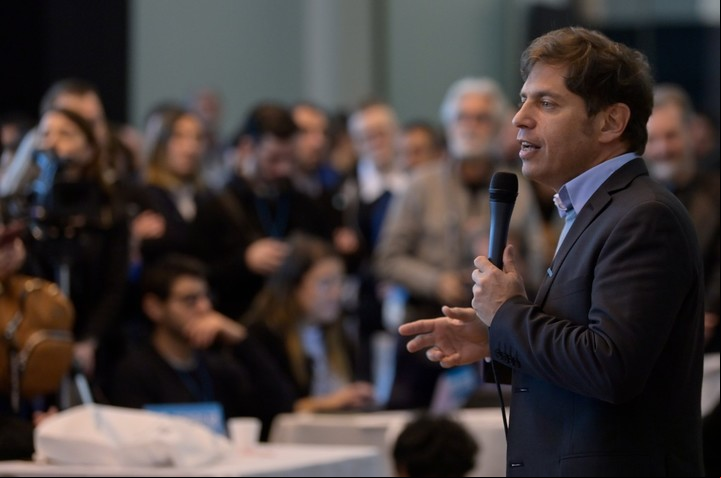 Axel Kicillof en la Universidad de Mar del Plata.