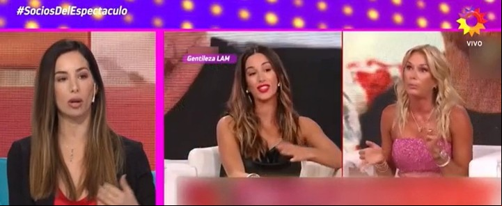 Estefi Berardi inició acciones legales contra Yanina Latorre. Captura TV.
