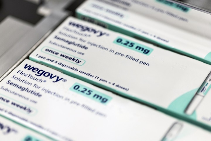 Wegovy, la nueva droga para adelgazar que acaba de ser aprobada en Argentina. Foto Bloomberg