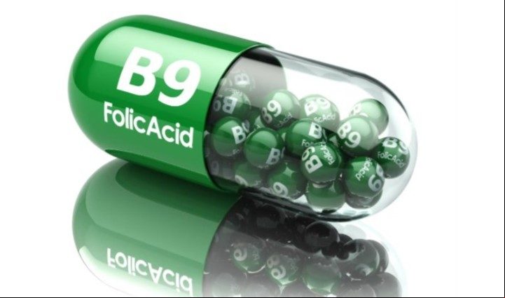 El ácido fólico es vital de la vitamina B9.