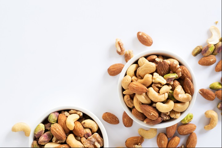 Los frutos secos aportan nutrientes y fibras Foto Shutterstock.