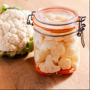 Pickles de coliflor