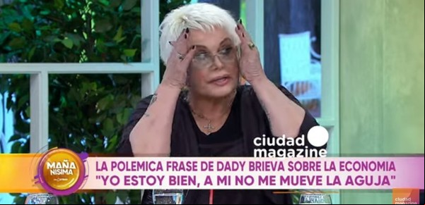 Carmen Barbieri criticó a Dady Brieva: "Es horrible"