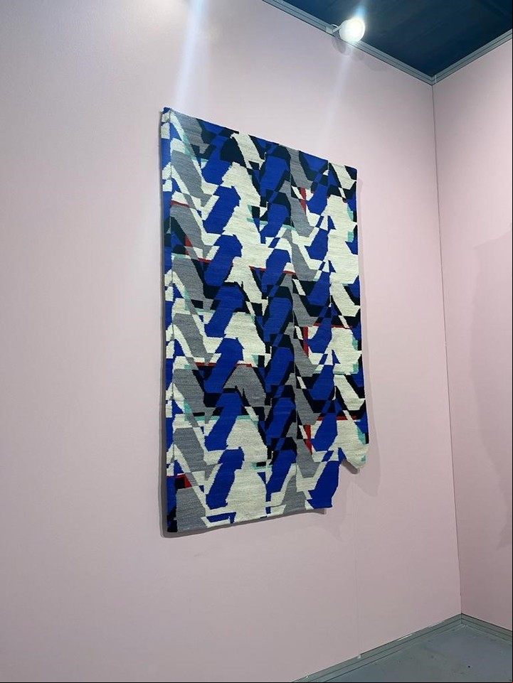Tapiz de Yanitto en arteba 2023. Gentileza