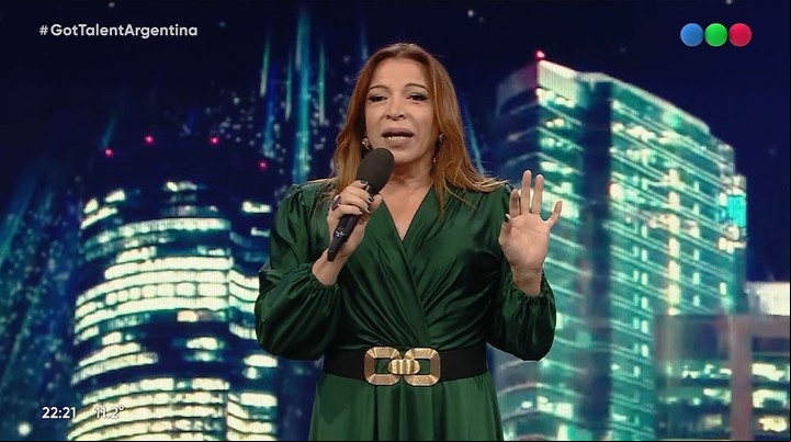 Lizy Tagliani sorprendió a los televidentes de Got Talent Argentina.