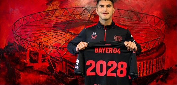 Hay campeón del mundo para rato en la Bundesliga: Exequiel Palacios renovó con Bayer 04