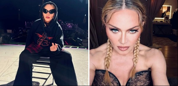 El impactante look de Madonna a días de comenzar su nueva gira mundial