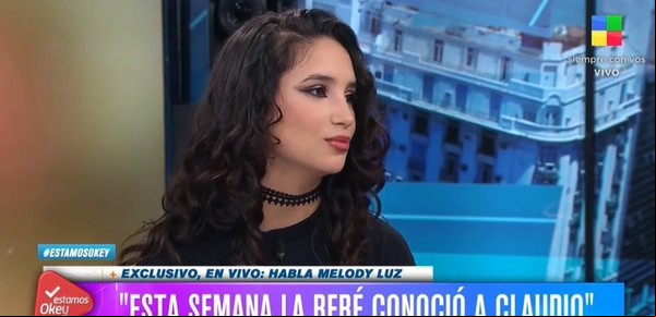 Melody Luz reveló que Claudio Paul Caniggia conoció a su nieta: "Fue muy lindo"