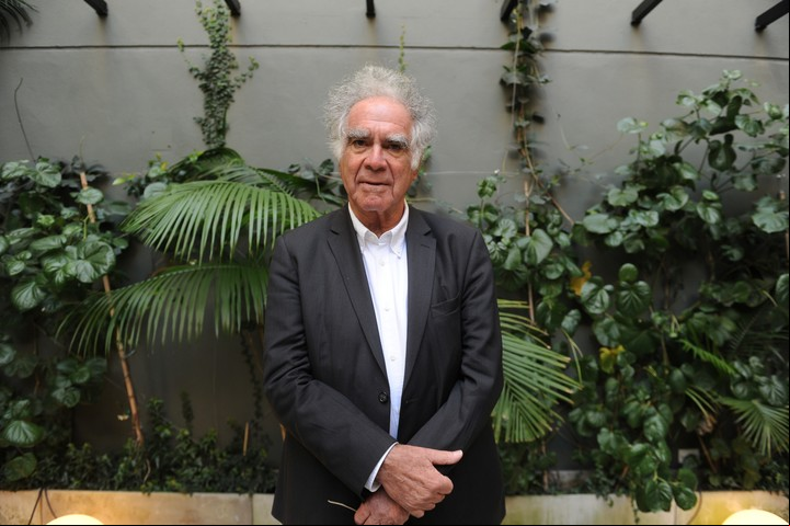 Carlo Guinzburg, historiador y ensayista Italiano. Foto Guillermo Rodriguez Adami.