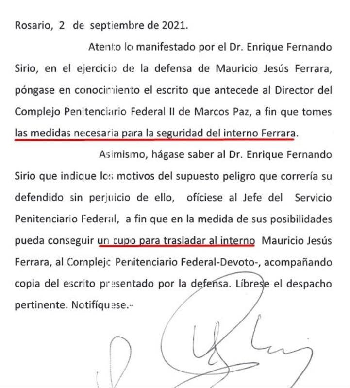 Los pedidos que se hicieron por Mauricio Jesús Laferrara (27), alias "Caníbal", el preso que ahora desapareció del penal de Devoto.