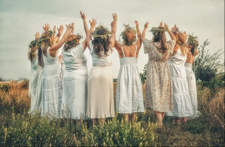 El Beltane es la fiesta celta que da la bienvenida a la primavera.Foto:ilustración Shutterstock.