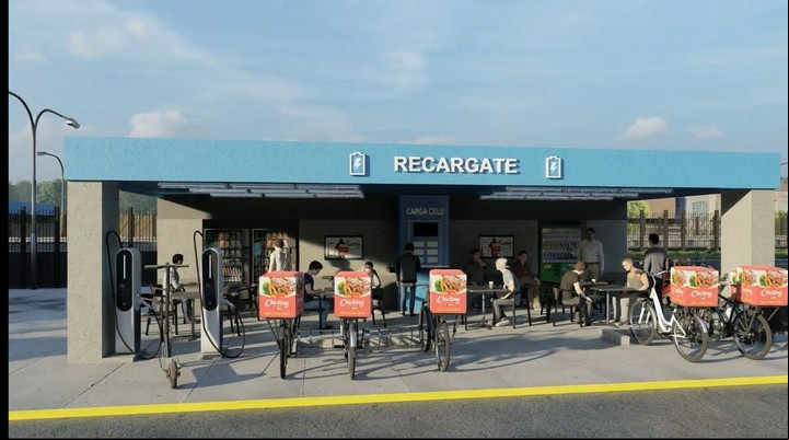 Los sitios contarán con máquinas expendedoras de alimentos, mesas, sillas, bicicleteros, lockers y cámaras de seguridad. Además, los trabajadores podrán recargar allí las baterías de sus celulares.