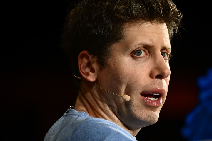 Sam Altman, CEO de OpenAI. Foto: AFP.