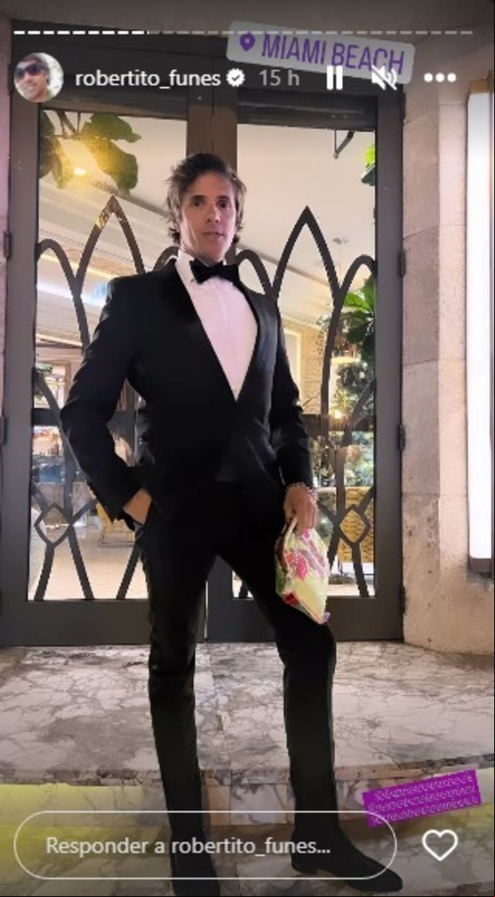 Robertito Funes Ugarte. Foto: Instagram