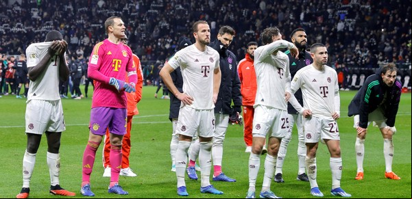Sorpresa en la Bundesliga: el Bayern Múnich recibió una paliza y cayó 5-1 ante el Eintracht Frankfurt