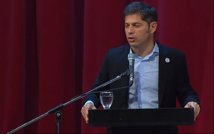 Kicillof habló tras la jura de ministros del gabinete provincial.