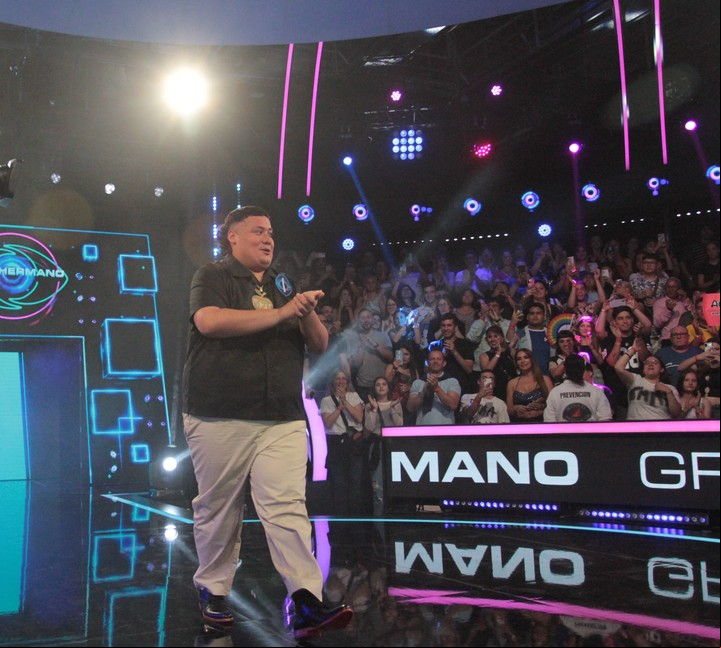 Manzana, cuando entró a GH.