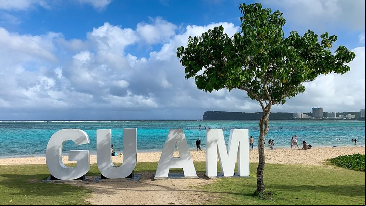 Isla del Pacífico. El hecho ocurrió en Guam, a principios de diciembre. Foto: Daniel Ramirez from Honolulu, USA, CC BY 2.0 (https://creativecommons.org/licenses/by/2.0), via Wikimedia Commons.