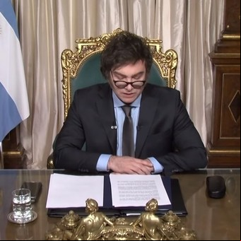 Milei ya grabó la cadena nacional: un discurso de 16 minutos para defender el rumbo económico, pero sin anuncios