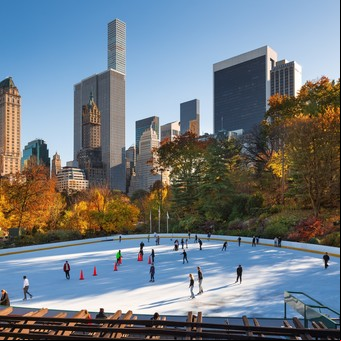 Patinaje sobre hielo en Nueva York: una guía con todas las pistas, precios y alquiler de equipo