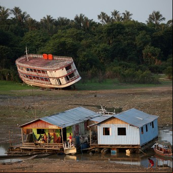El cambio climático provocó una sequía en el Amazonas