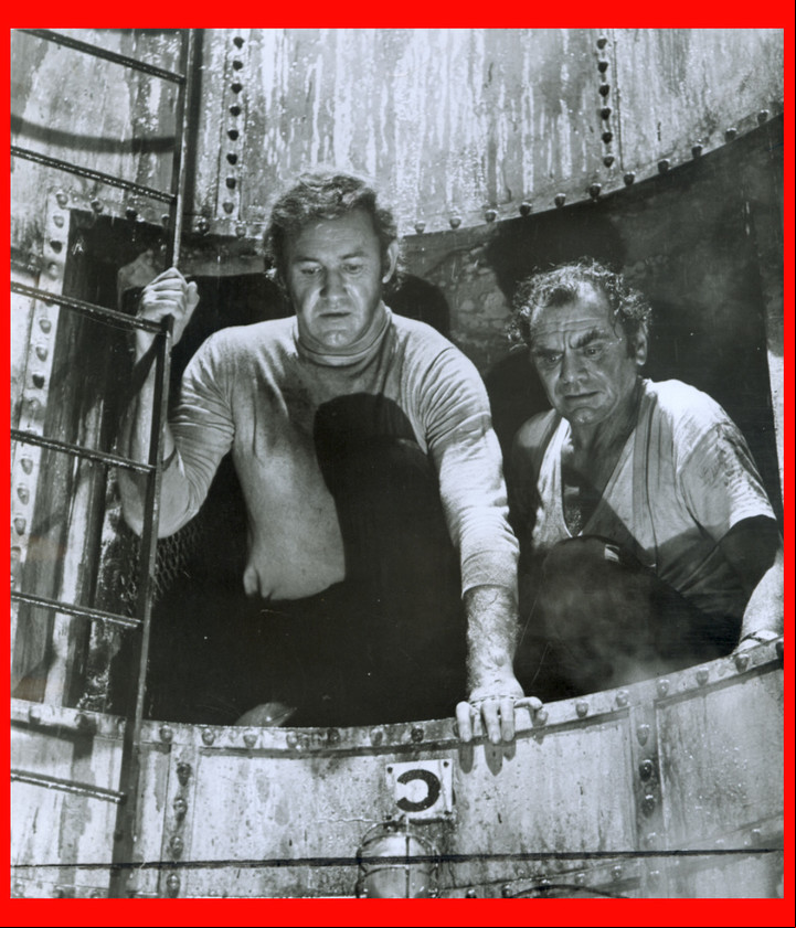 Junto a Ernest Borgnine en "La aventura del Poseidón". Era el cura.