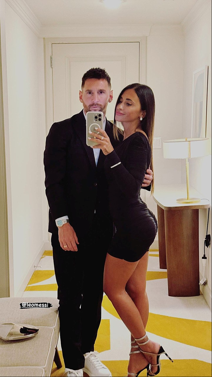 Messi y Antonela son celebrados por gran cantidad de iradores en redes sociales. Foto: Instagram.