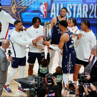 El All Star de la NBA se olvidó de las defensas: el récord de puntos que levantó polémica y un MVP inédito en Indianápolis