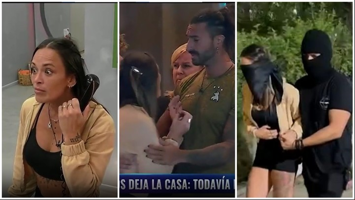 Si bien lo de Agostina no fue una emergencia, salió de la casa para pasar la noche en el Sum como premdio: la llevó por afuera un productor, encapuchado. Y, ella, con los ojos vendados.