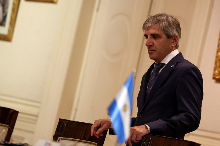 El ministro de Economía, Luis Caputo. Foto Reuters Agustín Marcarian / Pool