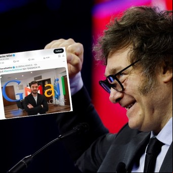 Repudio al like de Javier Milei a un tuit discriminatorio contra "Nacho" Torres: "Va de mal en peor", dijo Kicillof y crece la polémica