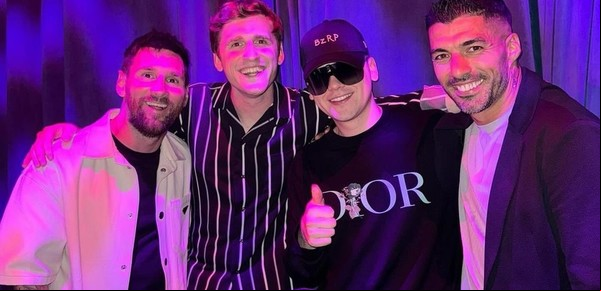 El elogio de Lionel Messi a Bizarrap y los videos de la fiesta de cumpleaños de Antonela Roccuzzo: "Sos crack..."
