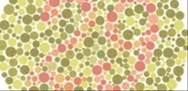 Qué colores no pueden ver los daltónicos 