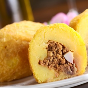 Papa rellena peruana