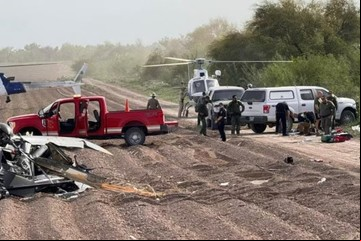 Se estrelló un helicóptero militar en la frontera entre Estados Unidos y México: murieron tres personas