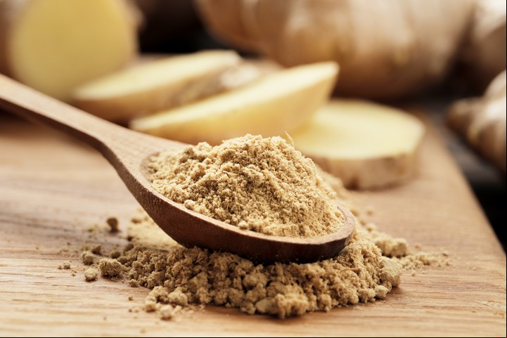 El jengibre en polvo sirve para preparar infusiones Foto Shutterstock.