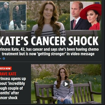Kate Middleton tiene cáncer: a menos de dos meses del anuncio del rey Carlos III, la enfermedad en la realeza sacude a los medios del mundo