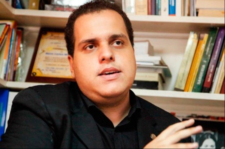 Pedro Urruchurtu, uno de los refugiados en la embajada argentina en Caracas.