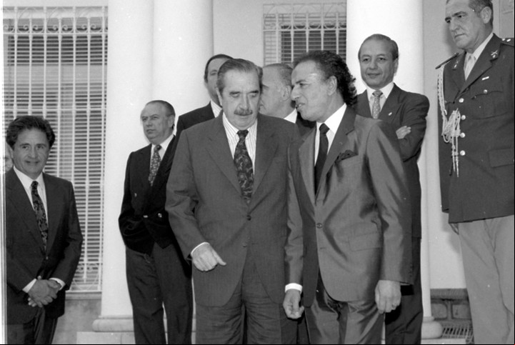 El Pacto de Olivos sellado en noviembre de 1993. Foto: Cecilia Profético