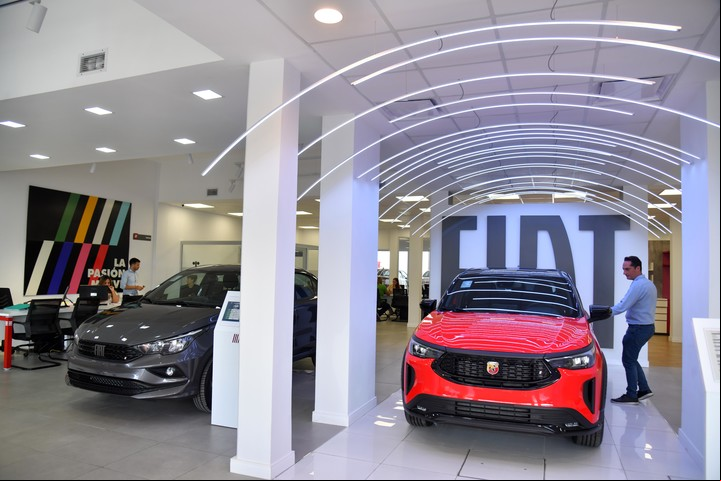 Fiat es la marca que más modelos tiene en el top 3: Mobi, Fiorino, Cronos y Argo. 