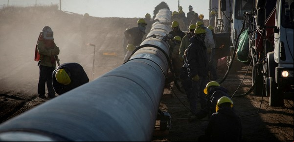 Vaca Muerta: por el gasoducto ya hay un récord en 14 años