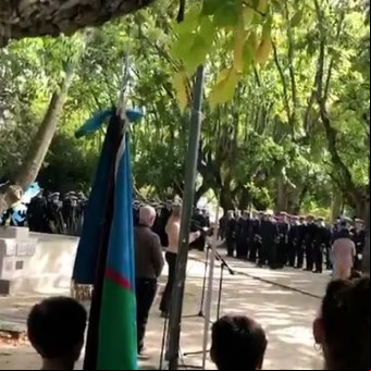 Veteranos de Malvinas se retiraron de un acto en medio del discurso de una docente: la acusaron de convertir el homenaje en un acto político