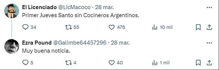 Andrés Calamaro aclaró sus dichos sobre la despedida de Cocineros Argentinos en la TV Pública.