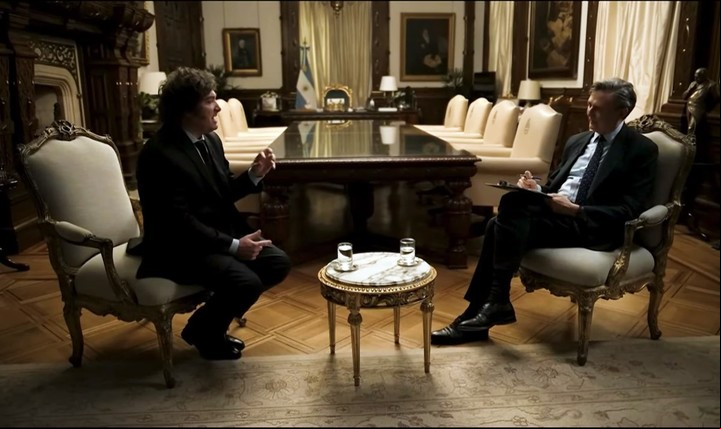 "Nos encontramos con una montaña de regulaciones", enfatizó Milei. Foto: Captura