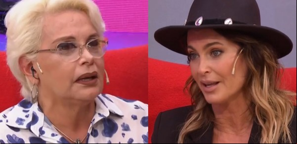 Rivalidad sin fin: Carmen Barbieri y Karina Mazzocco mantuvieron un fuerte cruce en vivo