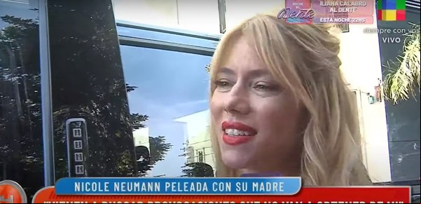Risas e incomodidad: Nicole Neumann enfrentó los dichos de su madre en su contra