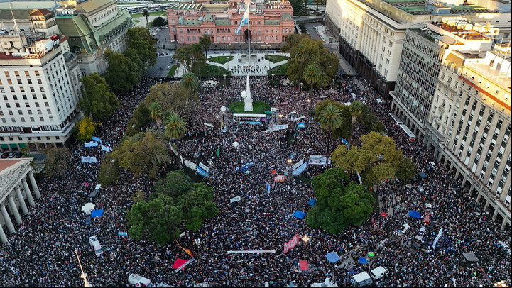 Marcha Federal Universitaria. Foto: Matías Baglietto.