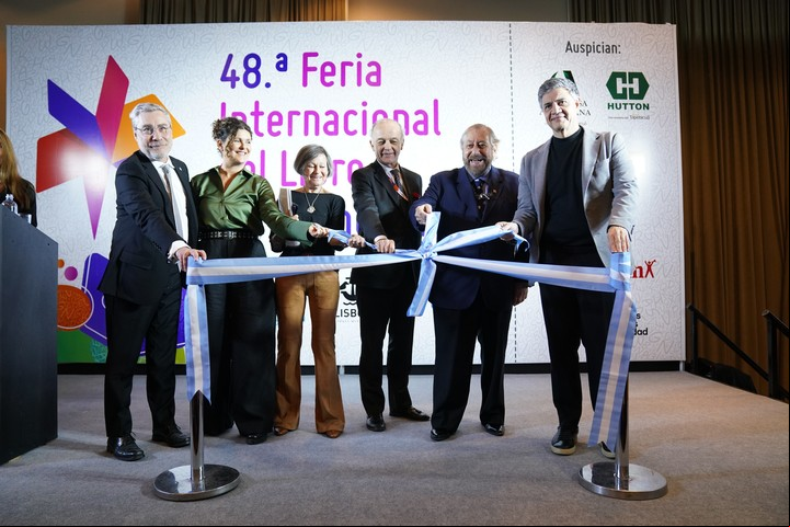 Jorge Macri en la inauguración de la Feria del Libro. Foto Juano Tesone