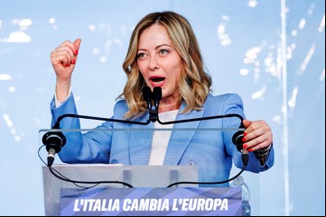 Italia: Giorgia Meloni anunció su candidatura a las elecciones europeas como un plebiscito a su gestión de gobierno
